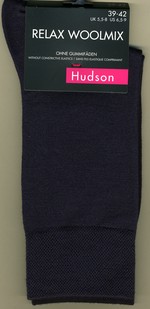 HUDSON - RELAX WOOLMIX CLIMA Socken aus Schurwolle & Baumwolle, HUDSON 014230