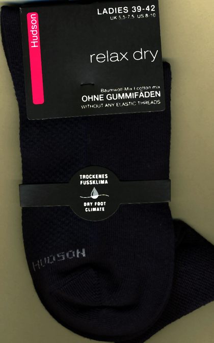 HUDSON - DRY COTTON, Socke für ein trockenes Fußklima, HUDSON 15250